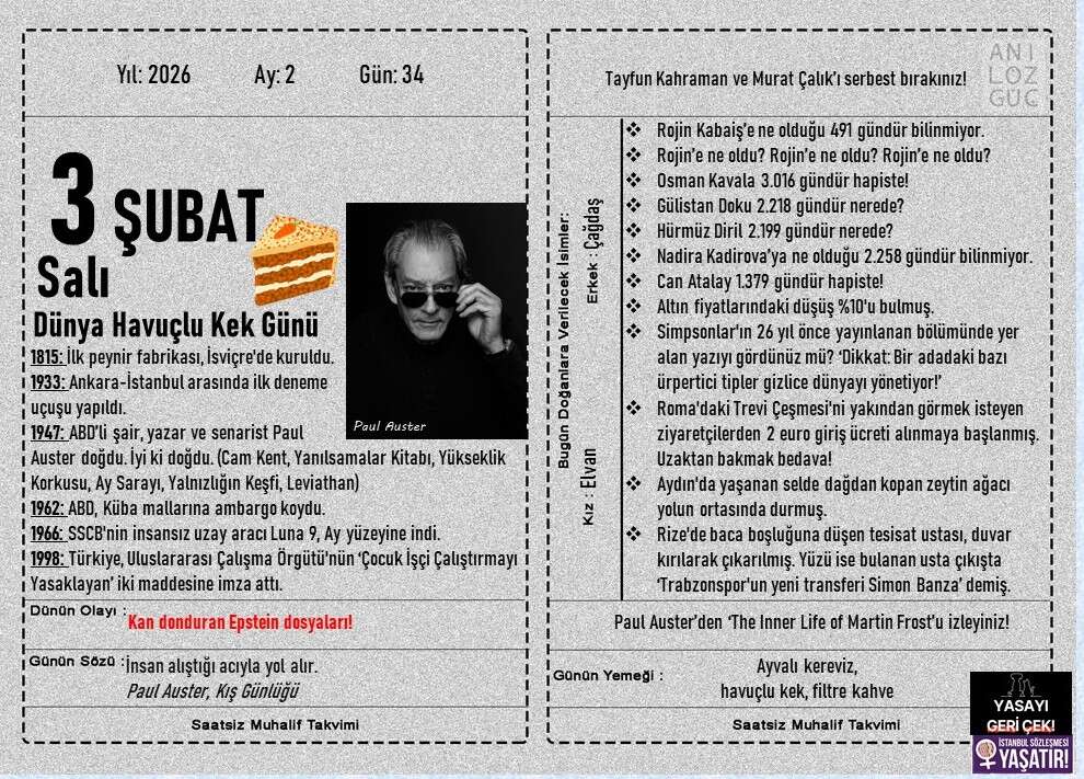 Dünya Havuçlu Kek Günü 1